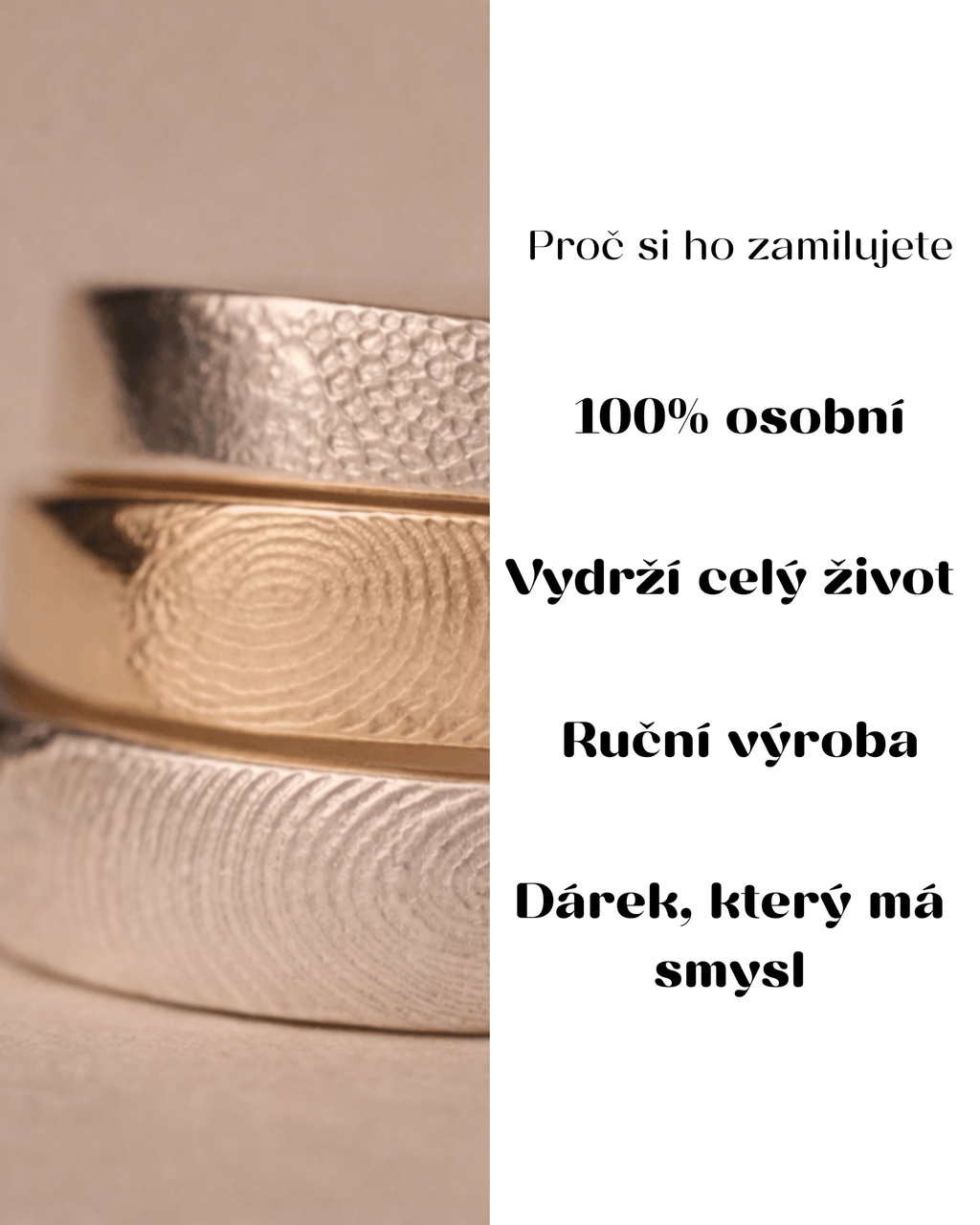 Prsten s otiskem - Amora